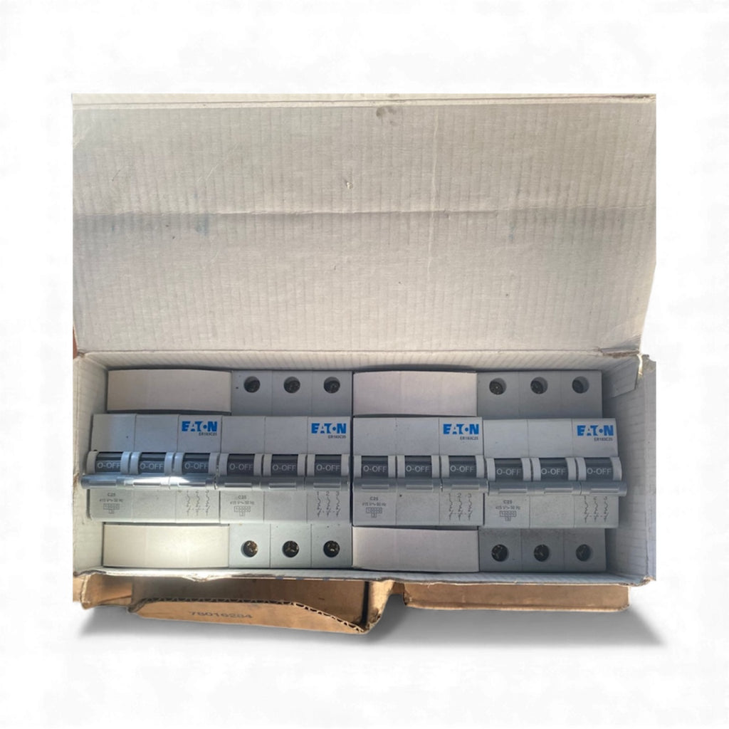 Interruptores Automáticos EATON C25 – 2 Polos – Pack Industrial